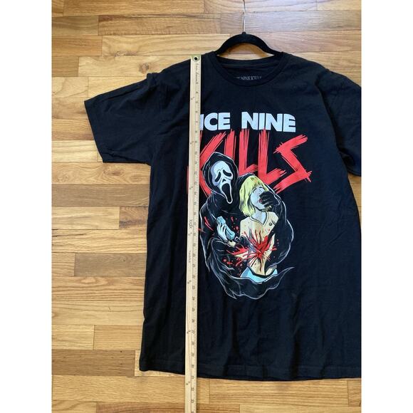 Ice Nine Kills Scream For You There Is No Sequel Black T Shirt NOTN Large - Picture 4 of 5